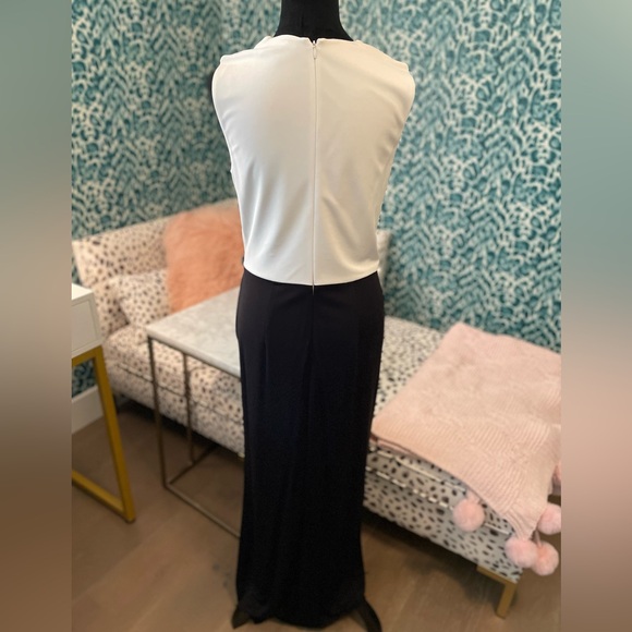 David Meister Black and White Dress - Picture 6 of 9